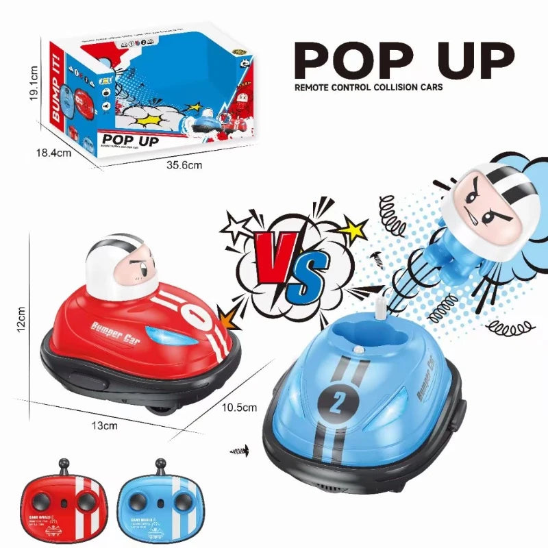 RC Battle Bumper Car – Pop-Up Doll & Crash Ejection